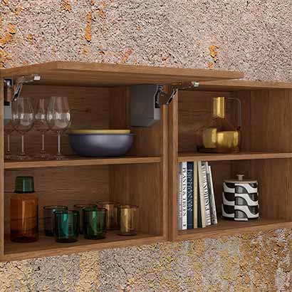 etagere en bois cuisine