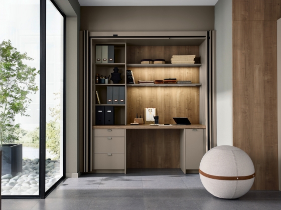 Bureau discret et optimisé