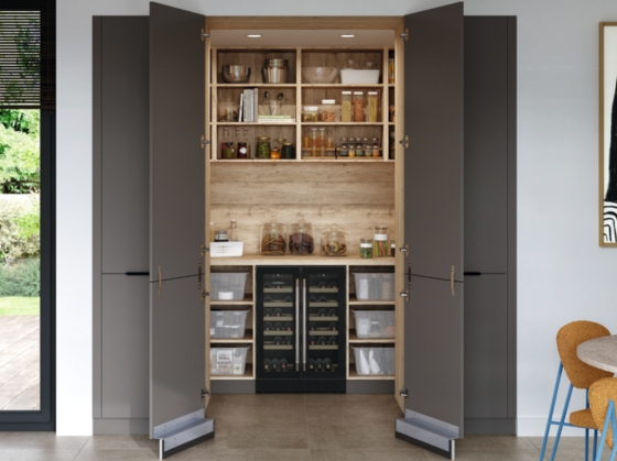 Cellier arrière-cuisine