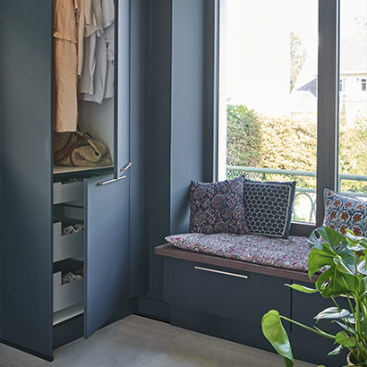 meuble penderie bleu 