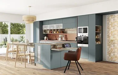 suspension-cuisine-bleu-gris-cuivre