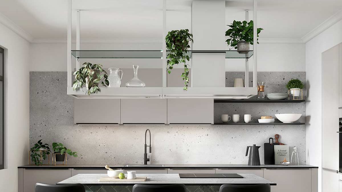hotte rangement plante