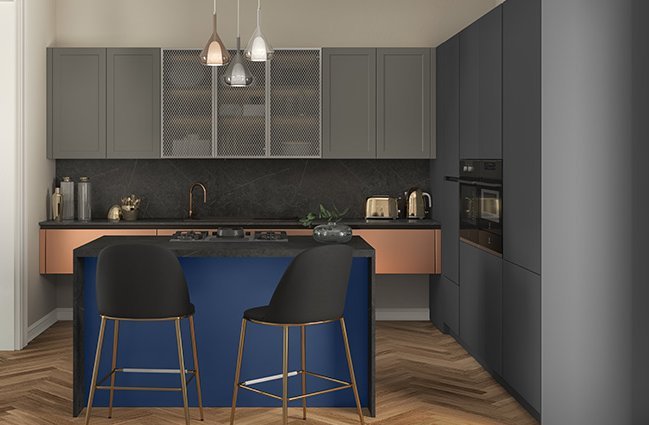 cuisine art deco chic en l