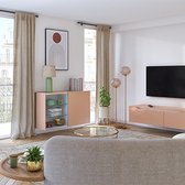 Havre scandinave moderne élégance naturelle tons poudrés