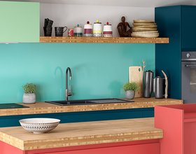 etagere cuisine tablette en bois de bambou