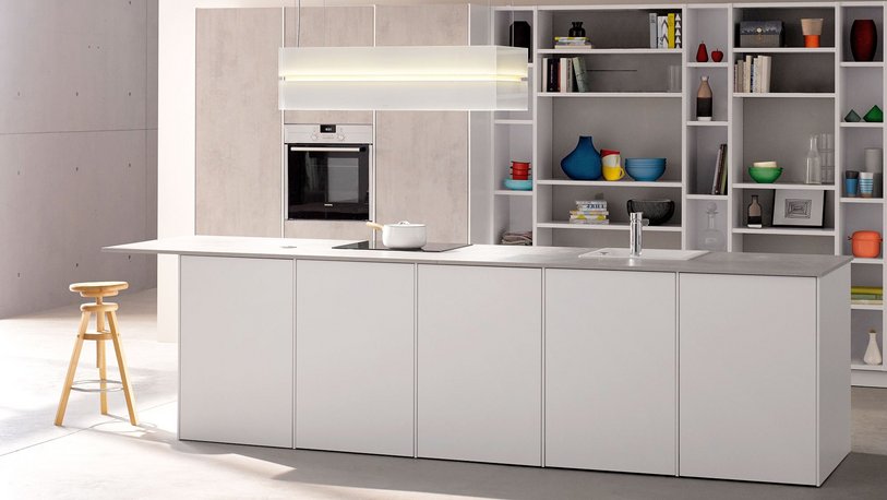 cuisine beton blanc sir alexander