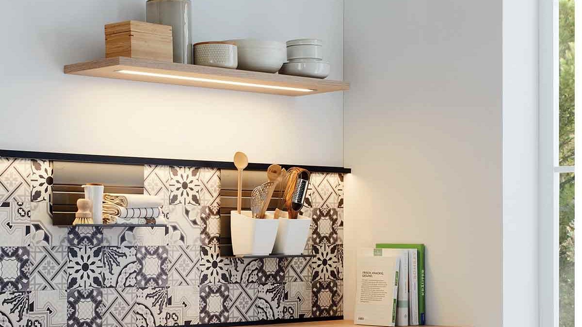 etagere lumineuse cuisine