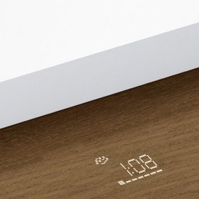 Lave-vaisselle cuisine projection temps restant au sol