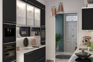 cuisine blanc et noir