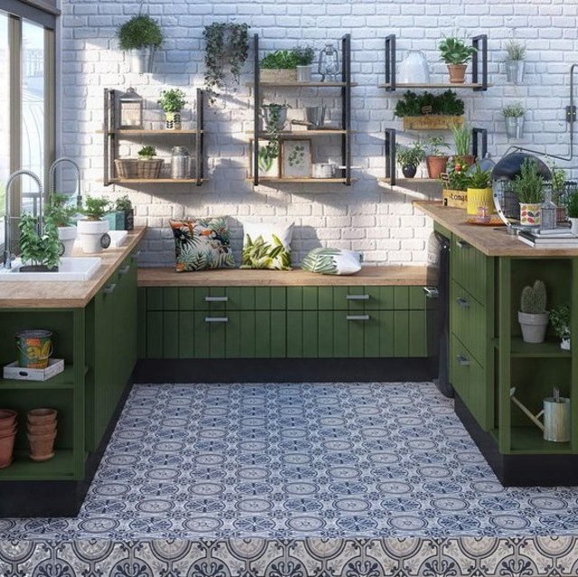 cuisine verte bois juliette