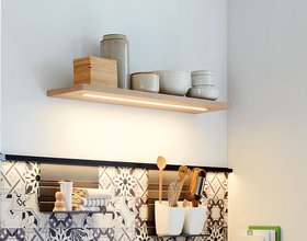 etagere lumineuse cuisine