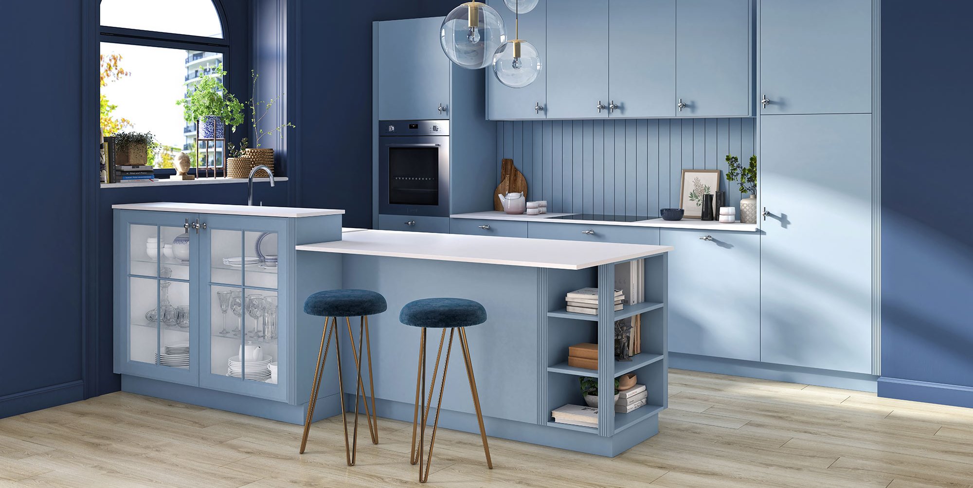 cuisine bleu calvin