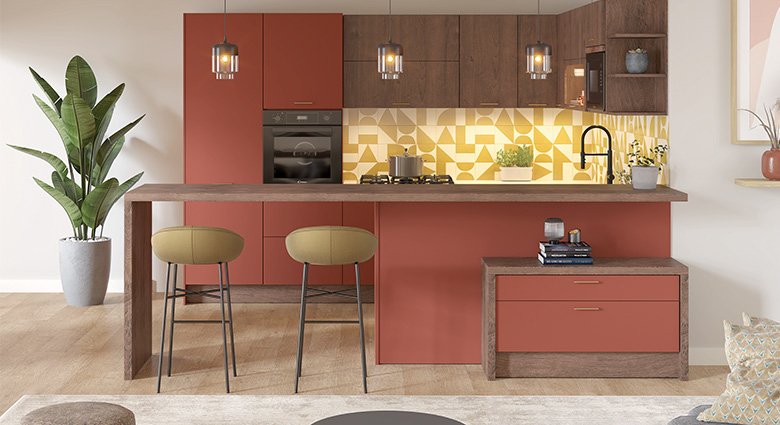cuisine avec ilot implantation bar